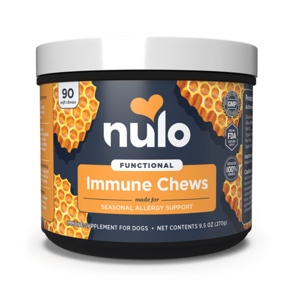 Nulo IMMUNE CHEWS Seasonal Allergy Support Dog 9.5 oz 90 count