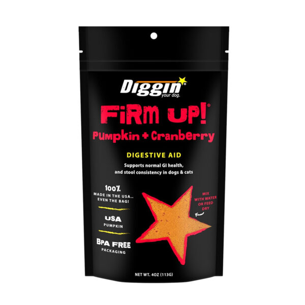 DYD FIRM UP PUMPKIN & CRANBERRY Dog & Cat 4 oz.