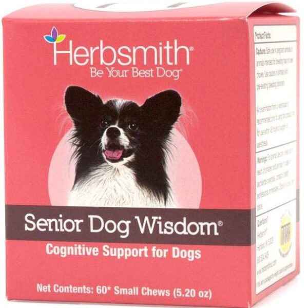 Herbsmith SENIOR DOG WISDOM CHEWS SMALL 60 Count
