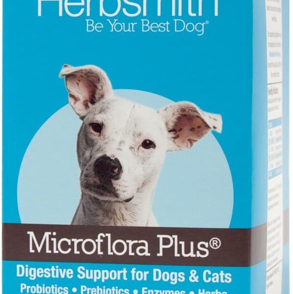 Herbsmith MICROFLORA CAPSULES Dog & Cat 120 Count