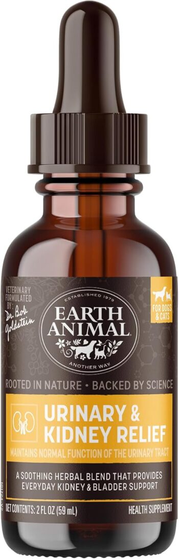 Earth Animal Remedies URINARY KIDNEY Dog & Cat 2 oz.