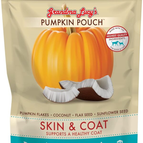 Grandma Lucy's Pumpkin Pouch SKIN & COAT Dog & Cat 6 oz.