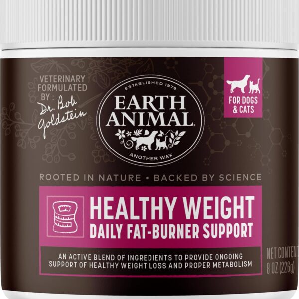 Earth Animal HEALTHY WEIGHT Powder Dog & Cat 8 oz.