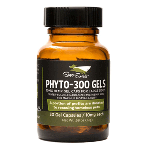 DYD Super Snouts PHYTO-300 GELS CBD Hemp Oil BROAD SPECTRUM CAPSULES 300 mg. Dog & Cat