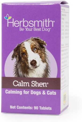 Herbsmith CALM SHEN TABLETS Dog & Cat 90 Count